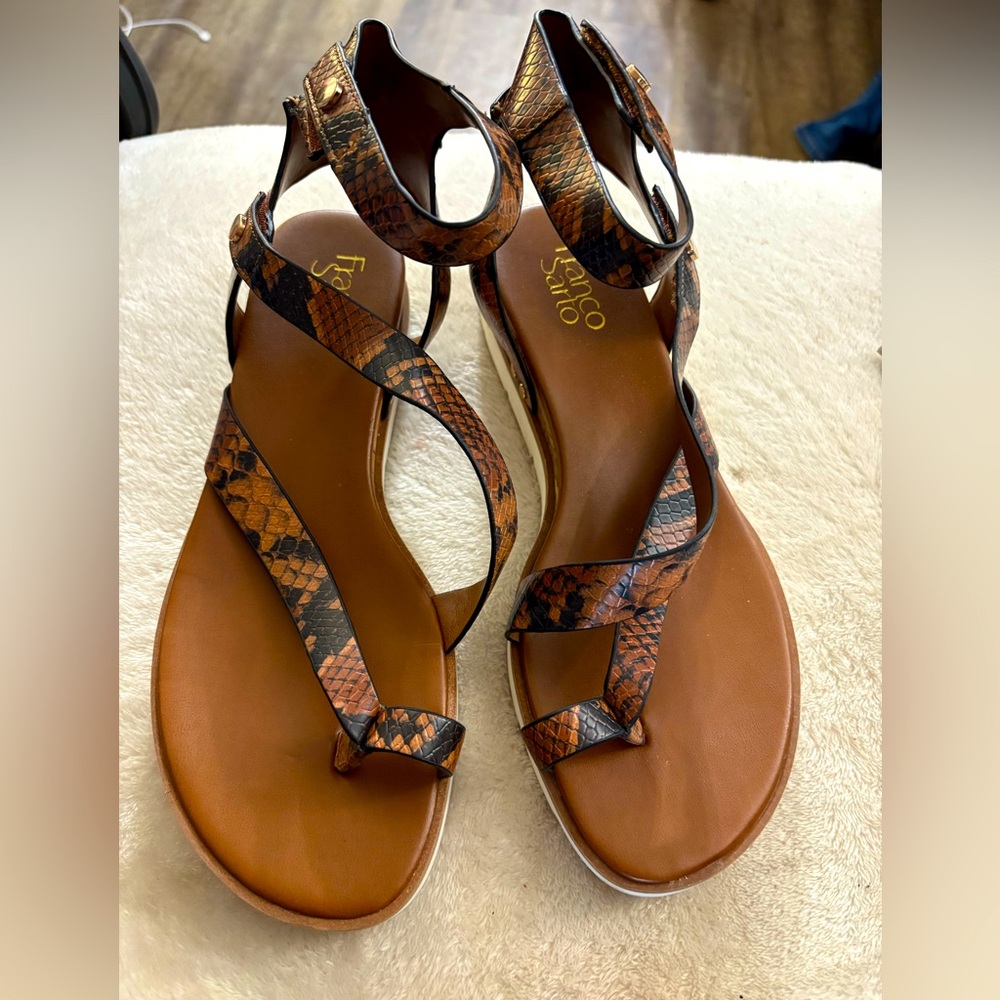 Franco Sarto Women's Daven Sandal Sz 9 - Picture 5 of 9